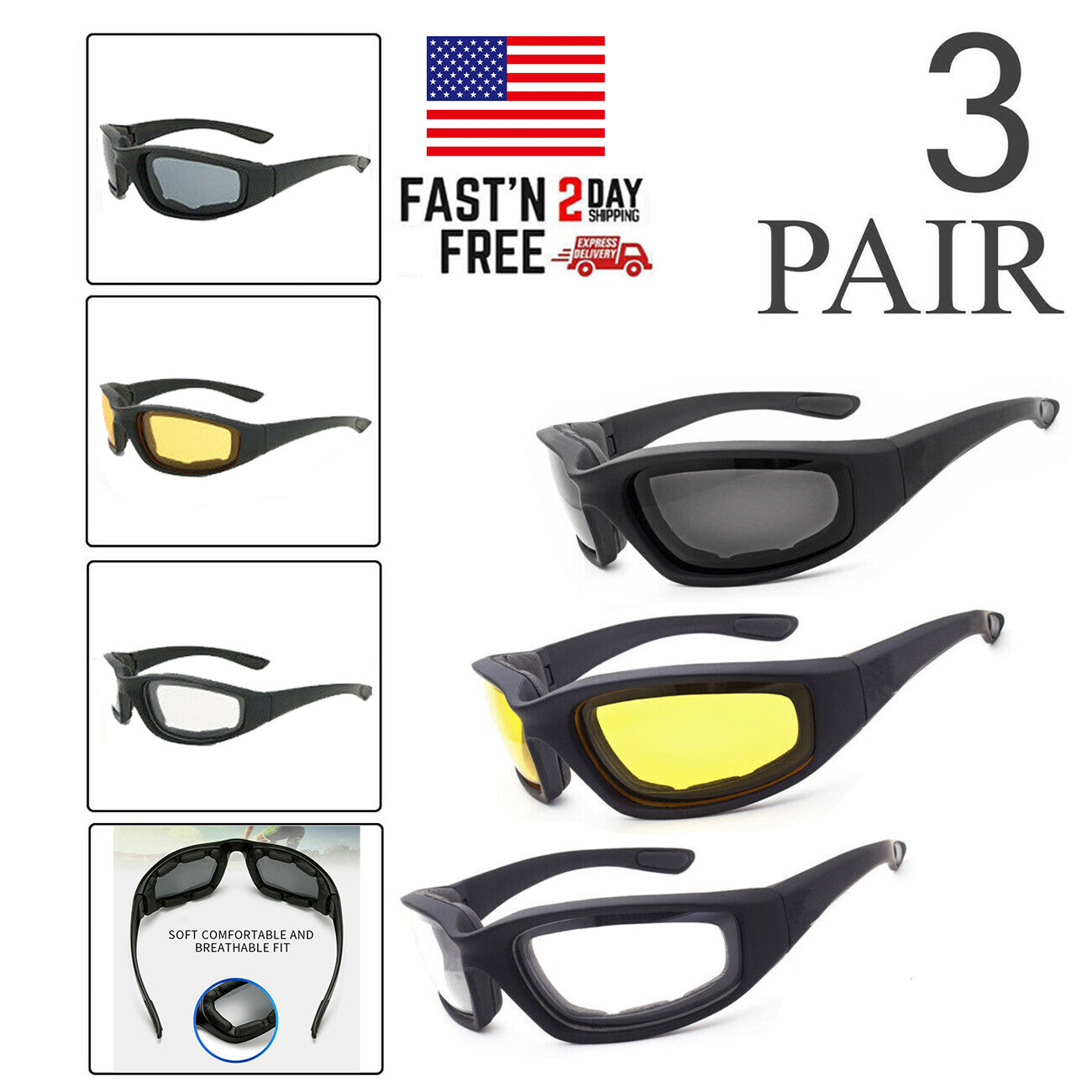 Lunettes de soleil à vélo Chopper Lunettes de sport de plein air pour hommes