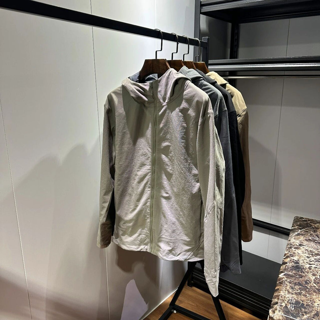Veste en coque souple pour hommes sans couture