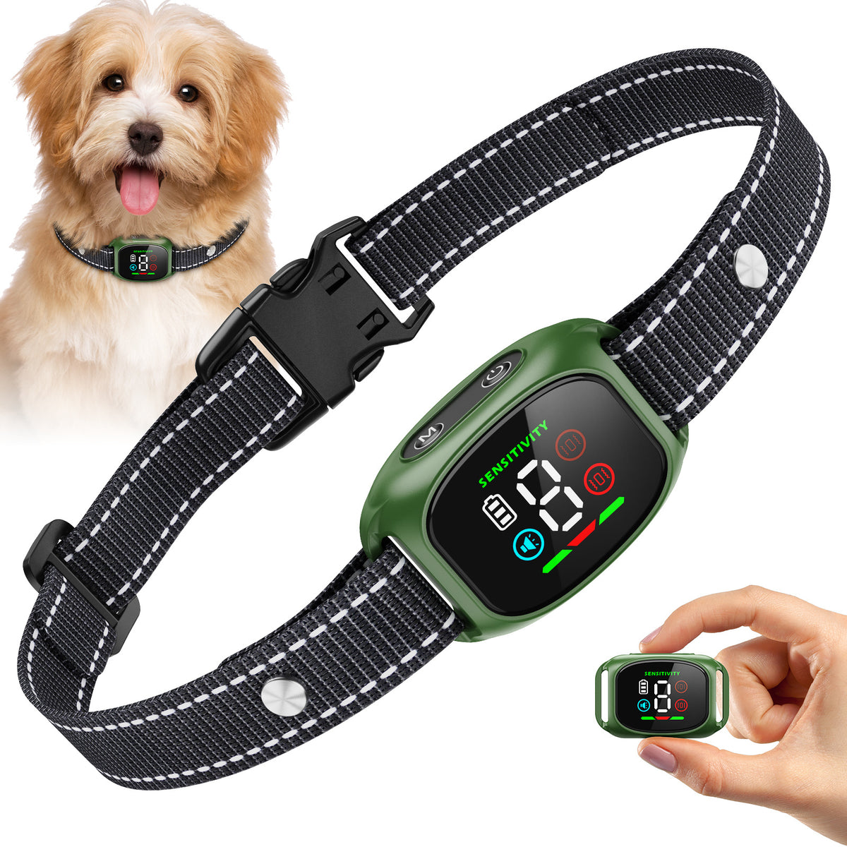 Dispositif anti-barrage Prévention automatique de l'écorce de chien Sensation intelligente