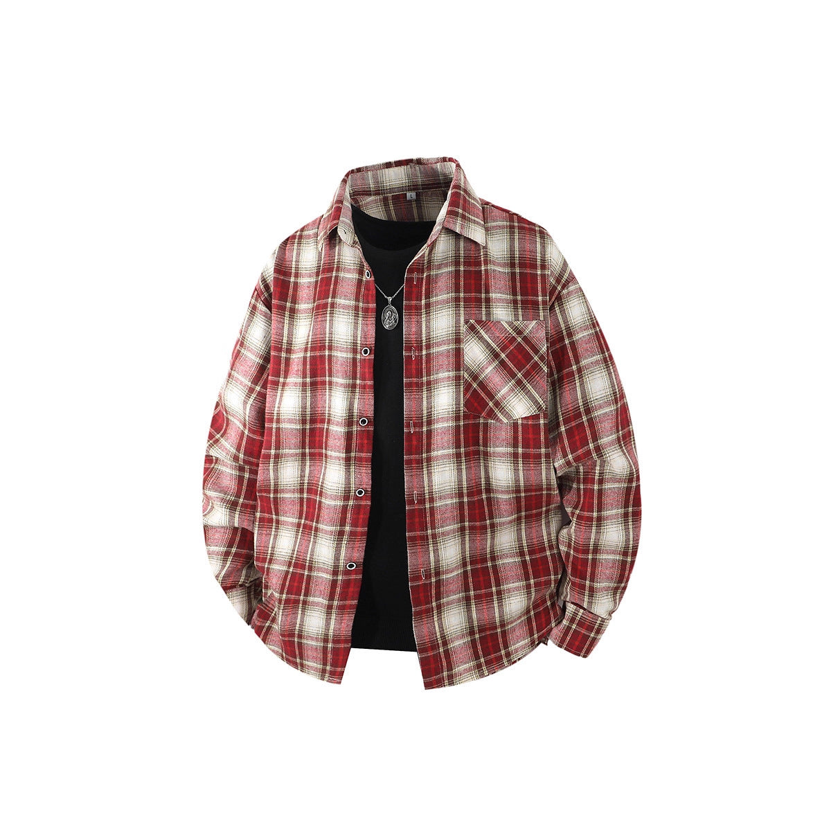 Veste brossée élégante et polyvalente pour jeunes couples