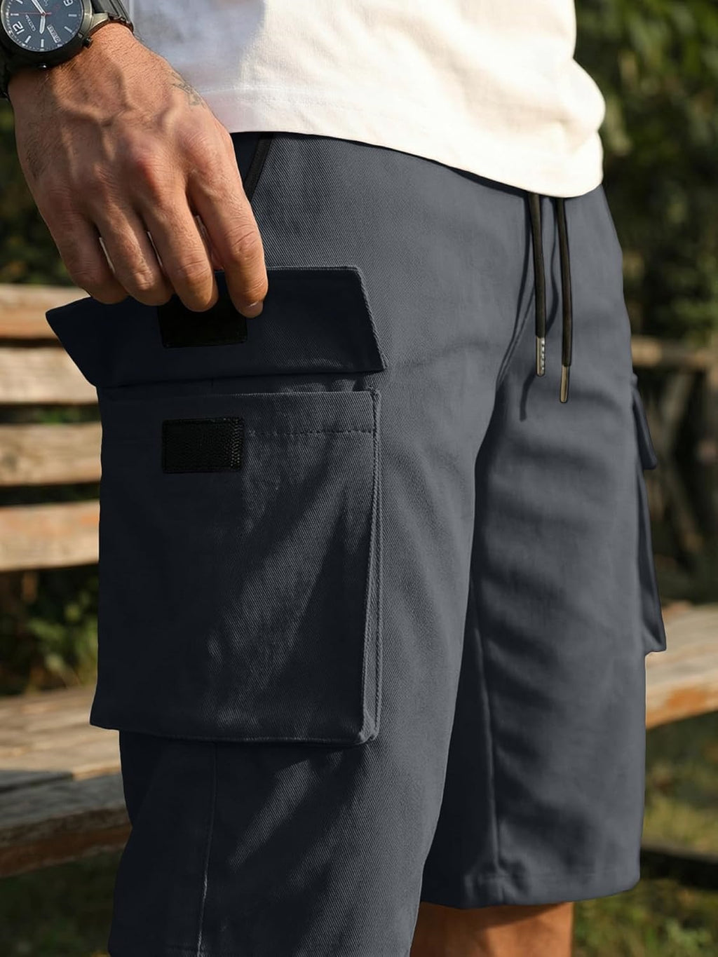 Short d'utilité élégant et polyvalent pour hommes