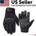 Moto tactique Motocross Gants pleins doigts Moto Moto Course d'équitation Mittens