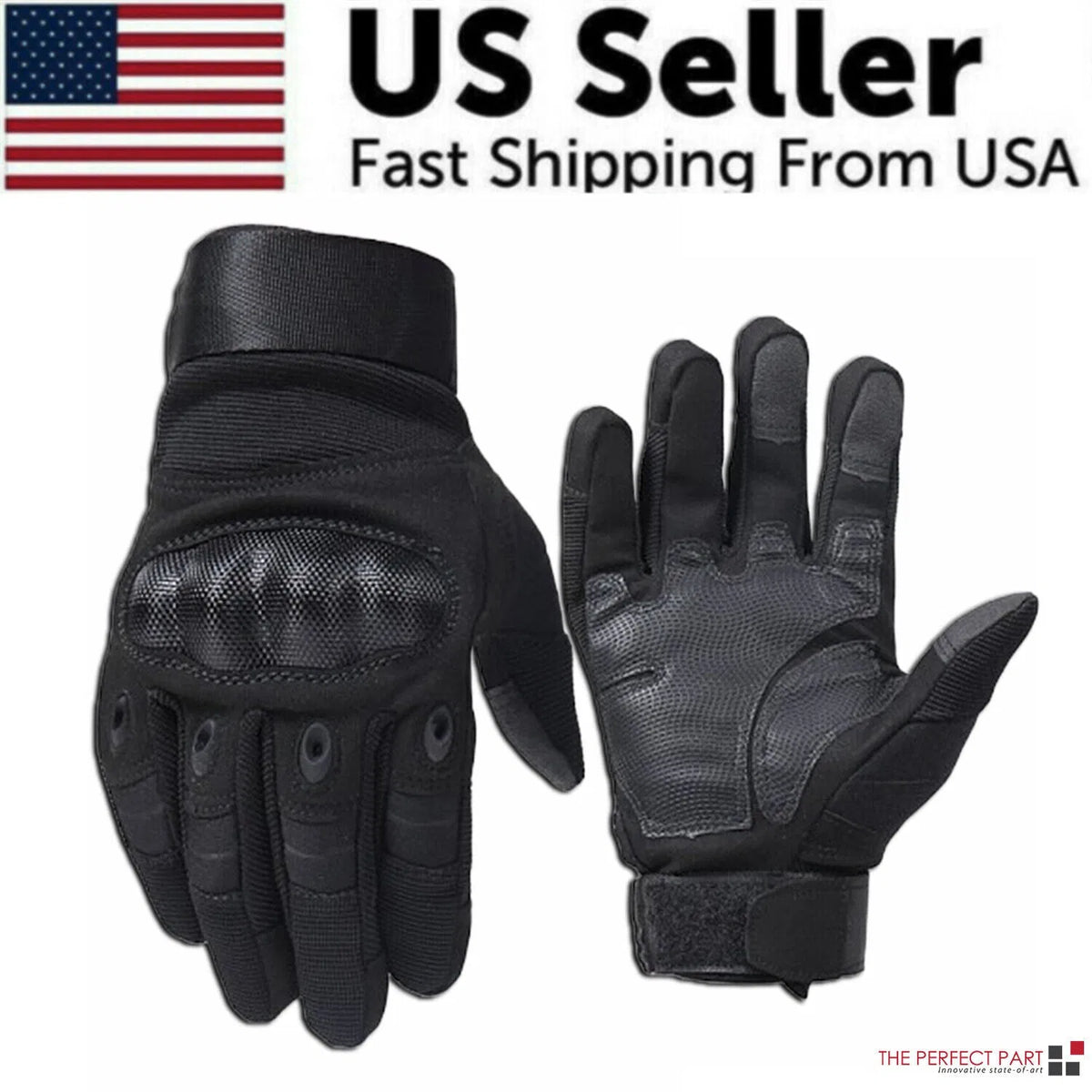 Moto tactique Motocross Gants pleins doigts Moto Moto Course d'équitation Mittens