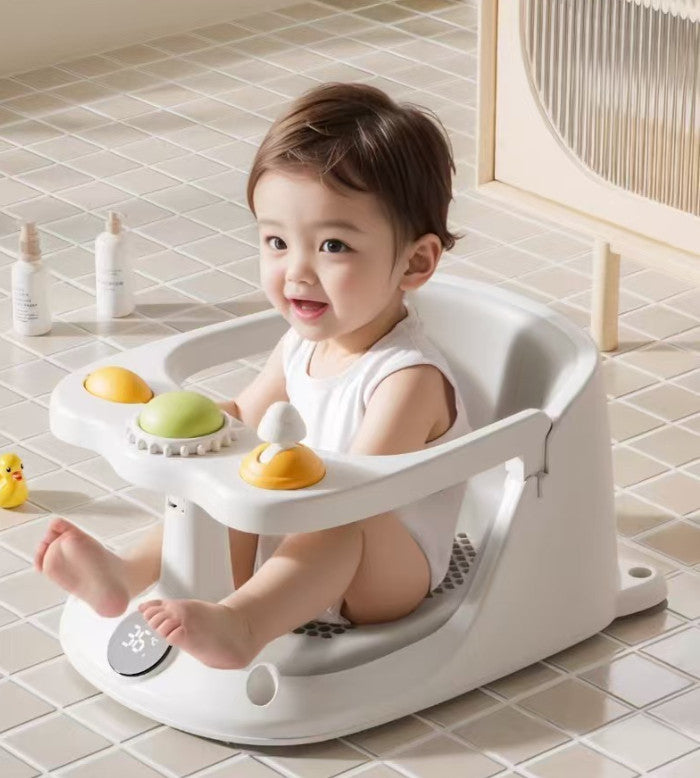 Siège de bain pour bébé Chaise de bain pour tout-petit non glissante