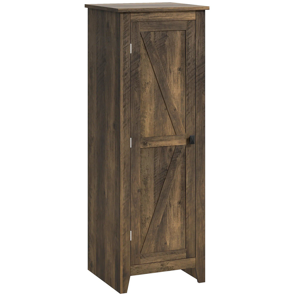 Armoire de rangement de cuisine ferme de 48" avec porte d'étable