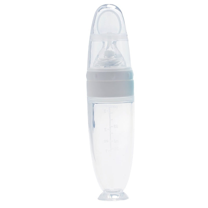Fabricant Silicone Riz Céréales Baby Food Spoon Coupe d'aspiration