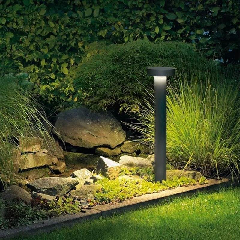 Éclairage du jardin de la pelouse extérieure