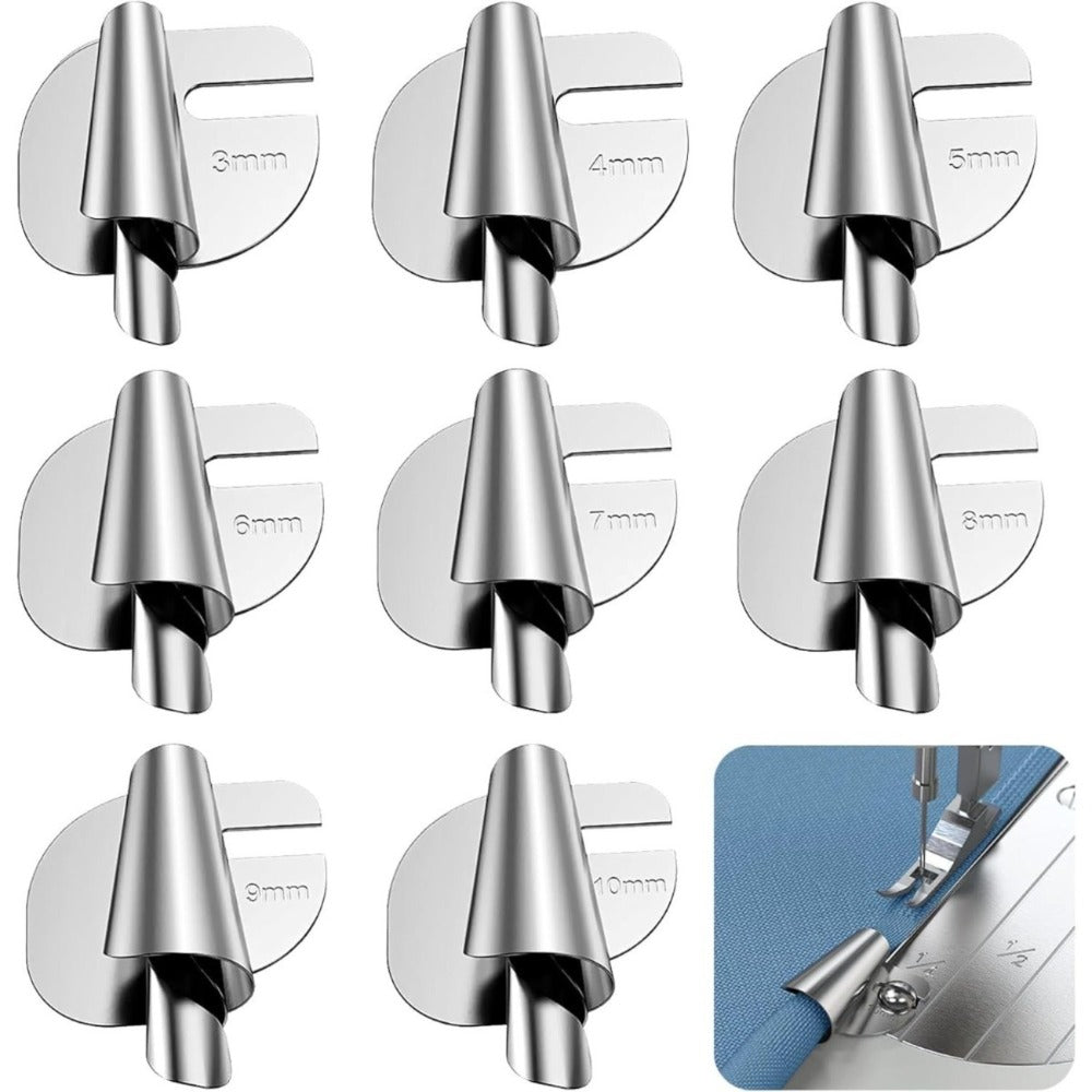 Set de pieds pour presse-bord en acier inoxydable de 8 pièces