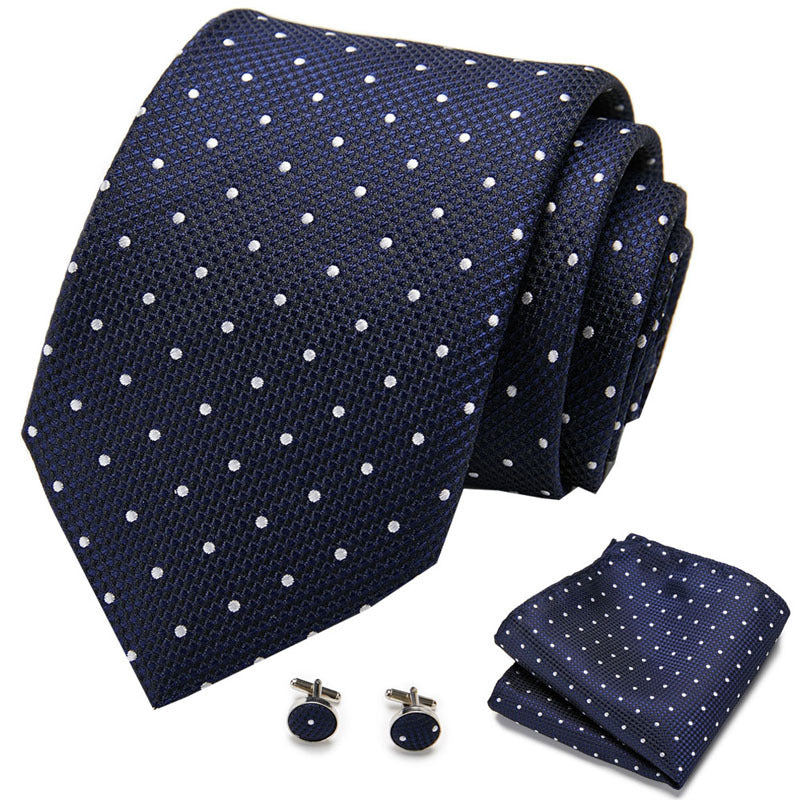 Business Hommes Tie formelle Set En stock Accessoires mode