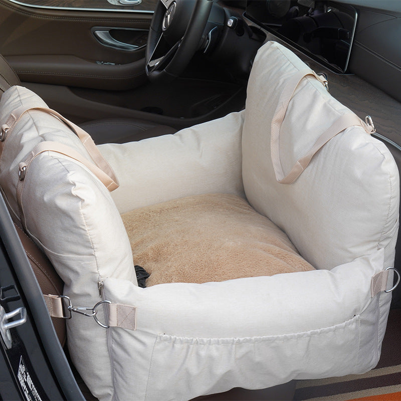 Linge de voiture Siège de sécurité lit de chien avant