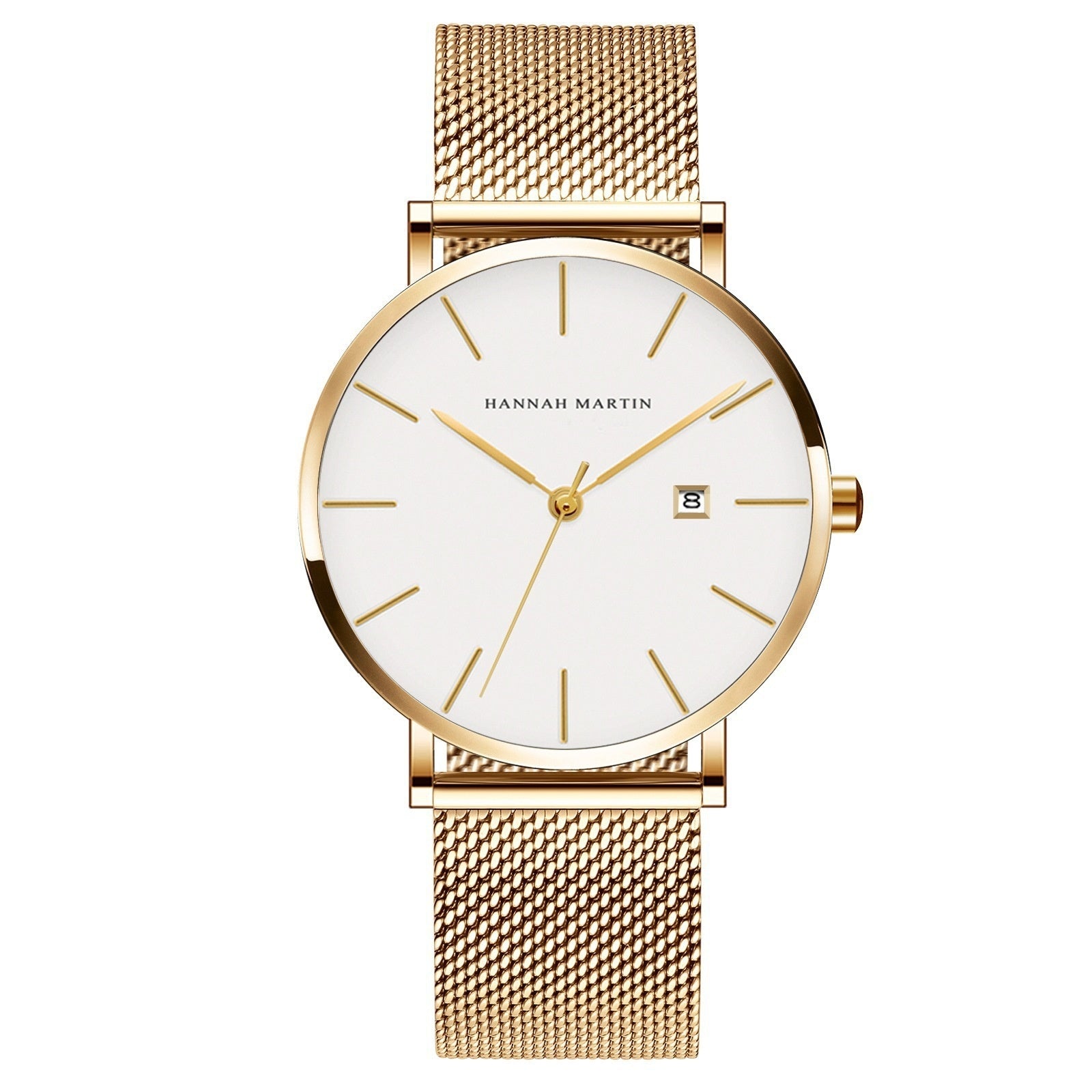 Montre étanche à quartz pour hommes d'affaires