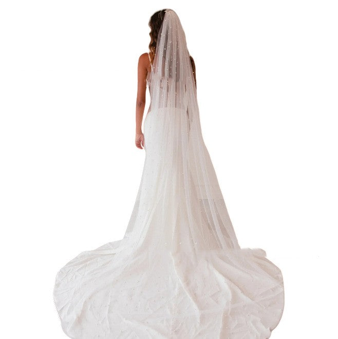 Perle Maridal Veil Mid-long Mode Haute Sensation