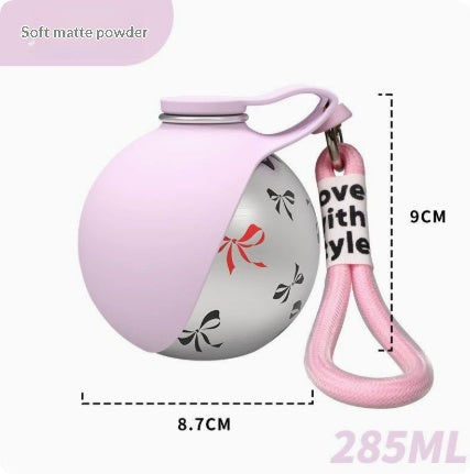 Bouteille d'eau en silicone pliante en acier inoxydable 304 extérieur