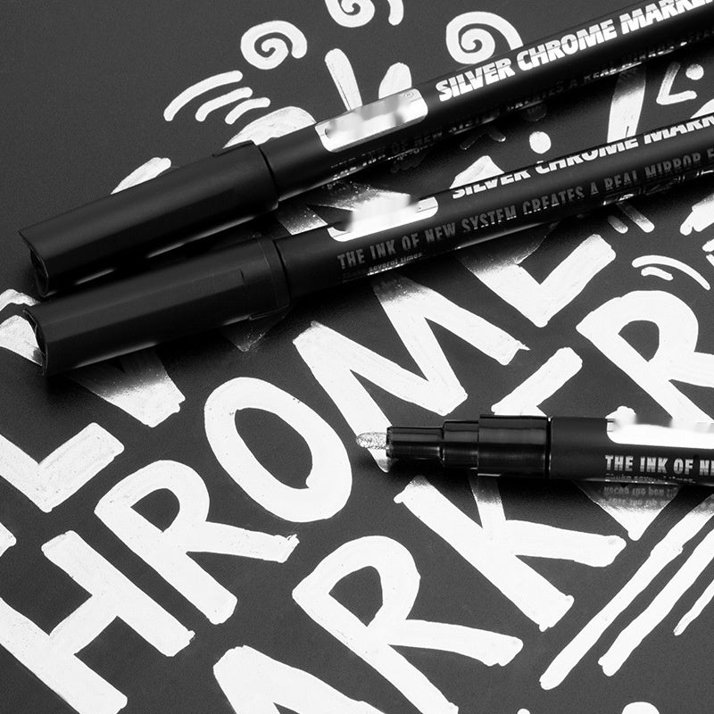 Mirror marker pen is waterproof and does not fade