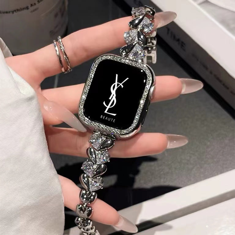 Bracelet de montre Charm Zircon Chain Premium