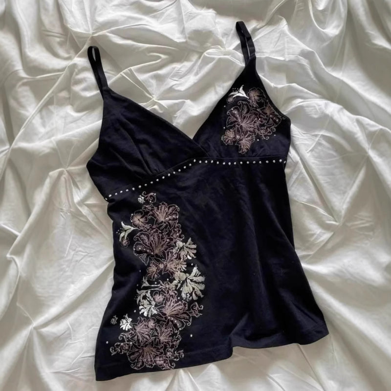 PrintempsÉté Arrivée Femmes Slim-Fit Strapless Top avec l'impression Resort-Style