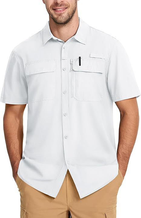 Solid-color Outdoor Quick-sèchement Respirant Chemise légère
