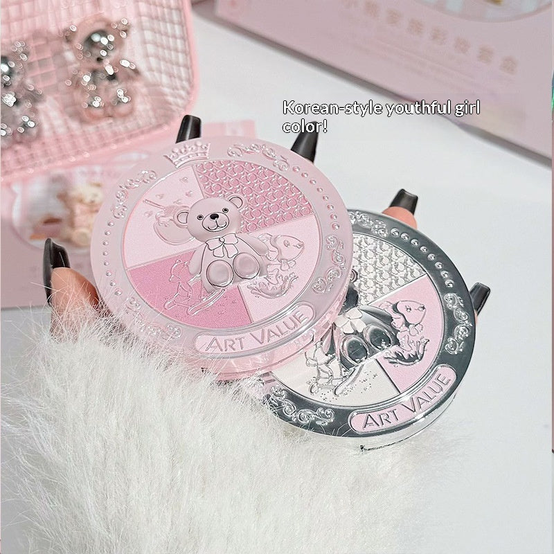 Cute necklace in Little Bear family make up set