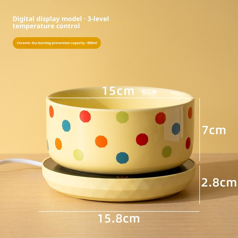 Cat Bowl Céramique Chauffage Température constante Cat Water Bowl