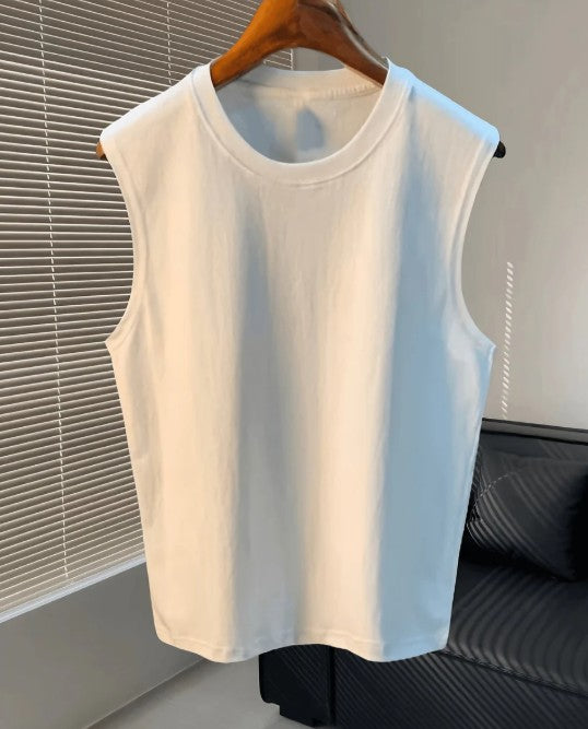 Veste sans manches homme avec un T-shirt graphique imprimé