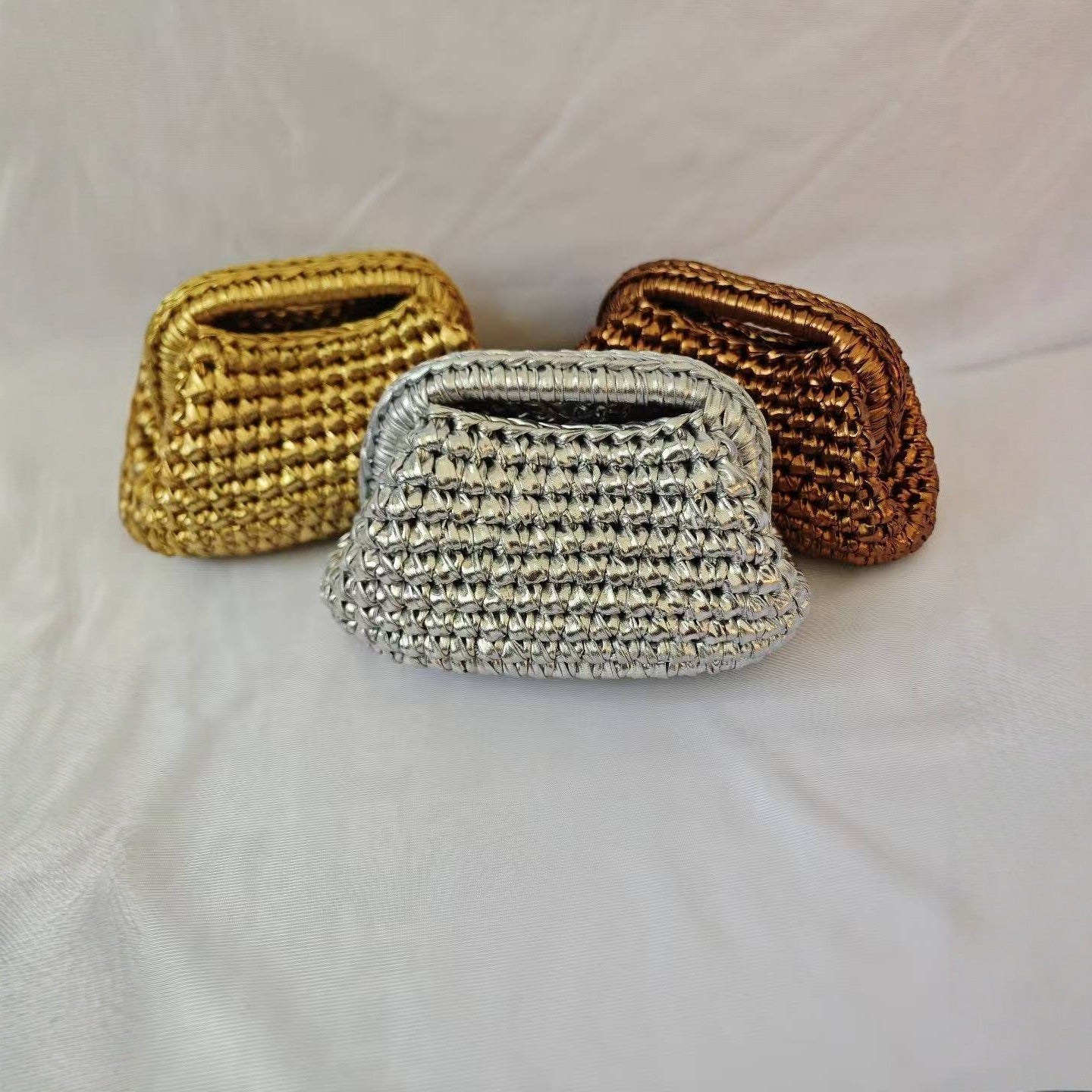 Fil métallique Crochet mode sac à main arrivée