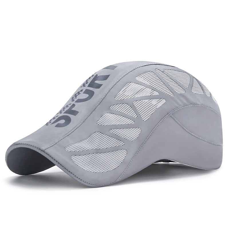 Lettre de SPORT Chapeau avant Mesh Respirant Homme