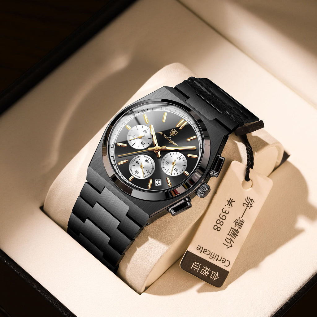 Homme Imperméable Multifonctionnel Lumineux Montre ultra-mince
