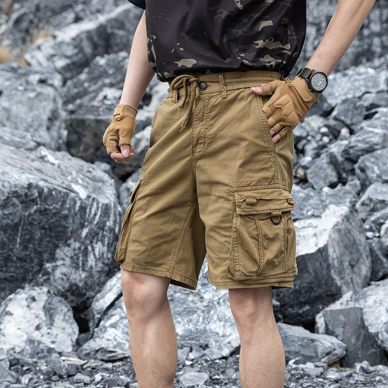 Pantalon de travail léger avec poches multiples pour hommes