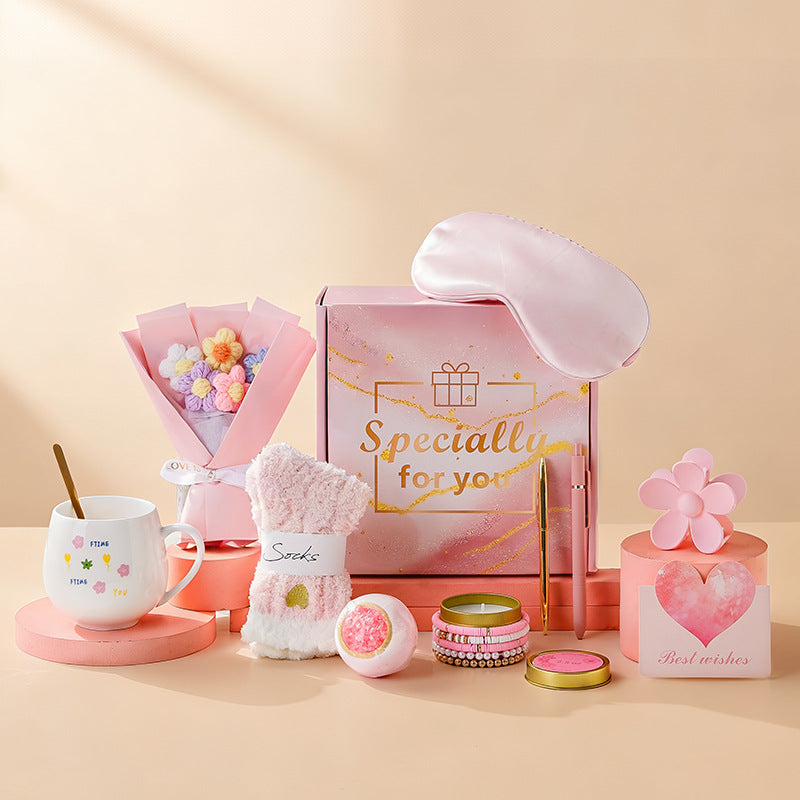 Mug Bougie Bain Bomb Chaussettes Cadeau Box
