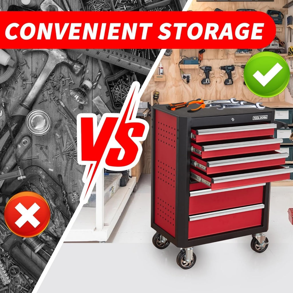 Uniquement pour l'expédition sur Waybill 28-inch 7-drawer Tool Cart TT2807
