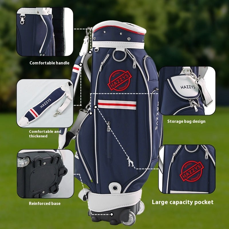 Pull Rod Sac de golf Homme et femme Niveau d'événement portable
