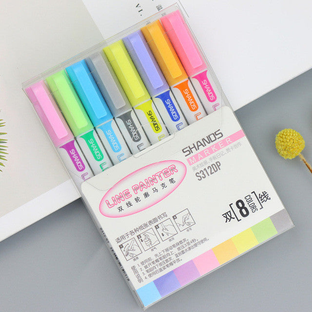 Flash color line pen painter