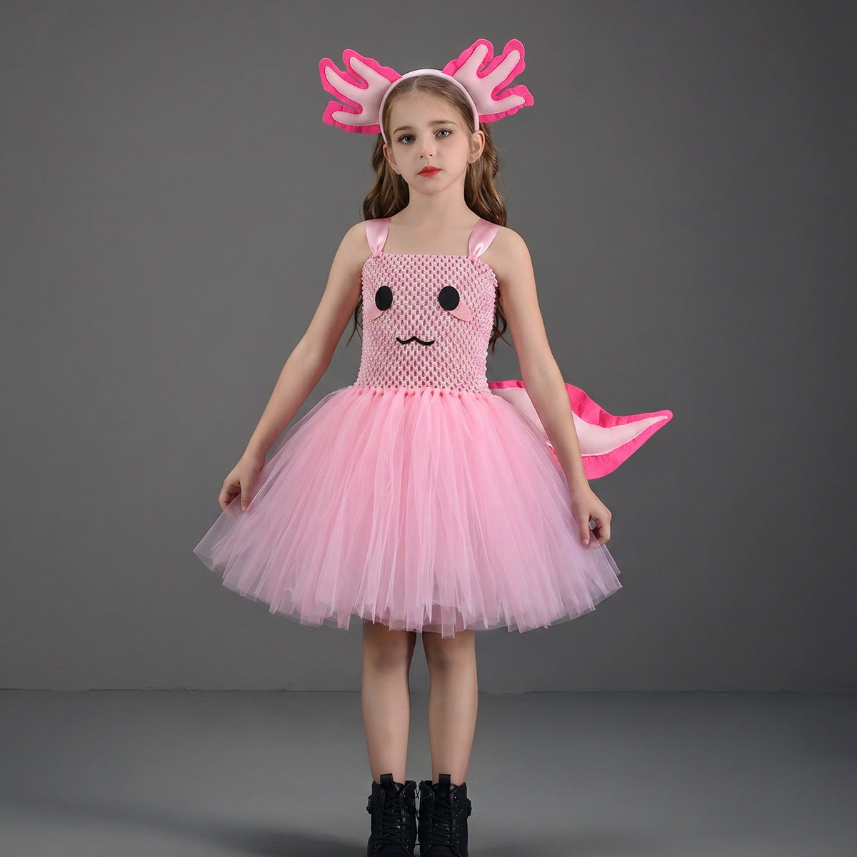 Petites filles Axolotl Animal-Caracter Cosplay Robe