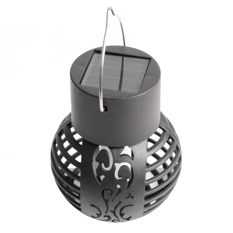Solar Landelier Balcon Terrasse Disposition Simulation Flamme Lampe suspendue Extérieur Étanche G