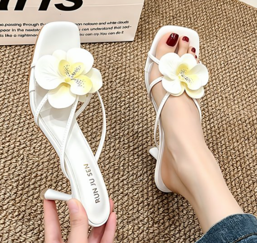 Sandales à diapositives pour vacances en bohème