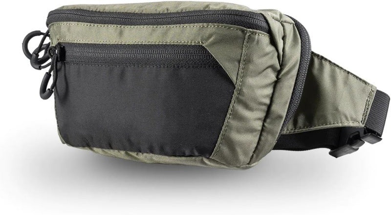 Multifonctionnel Double couche Portable Tactical Waist Pack Nylon imperméable Ceinture réglable