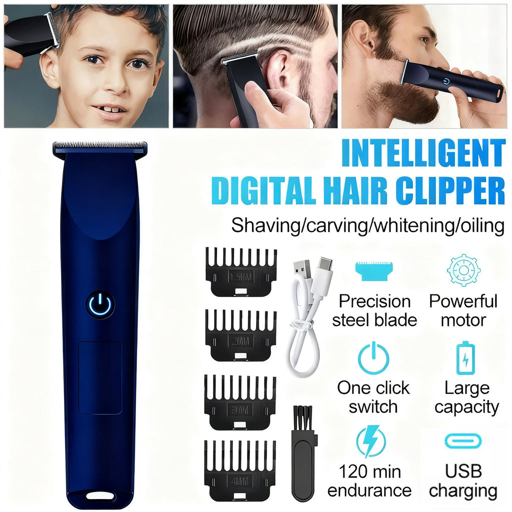 Cheveux électriques pour hommes et étrier de barbe - Élégant grooming pour des résultats professionnels