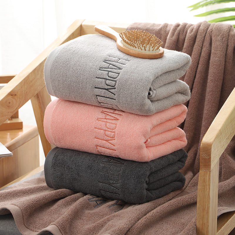 Serviette de bain à usage domestique