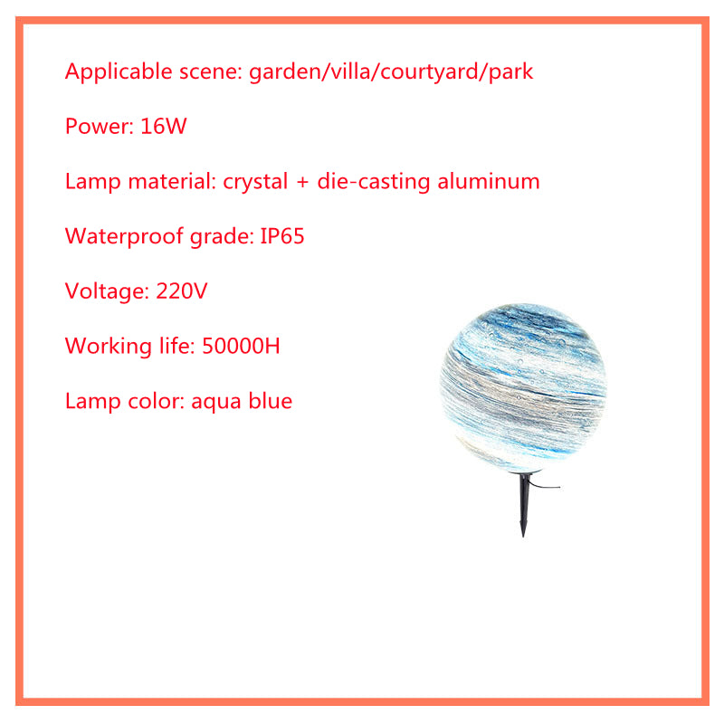 Solar pelouse extérieur étanche Villa Garden Grass lampe de terre