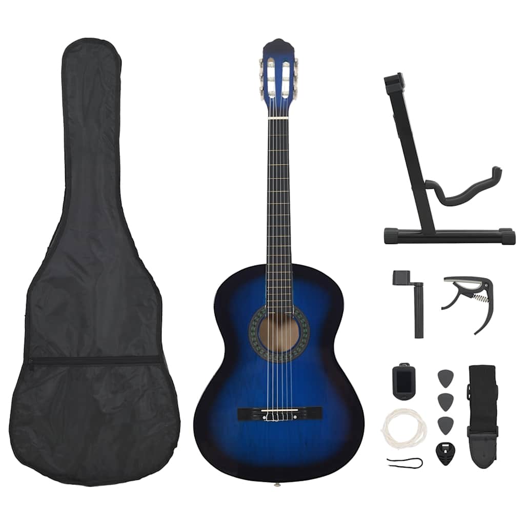 Set de guitare classique 12 pièces pour débutants 4-4