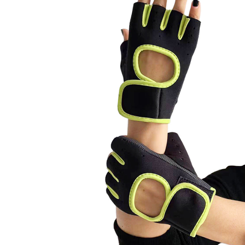 Gants de fitness à moitié doigts pour vélo sportif