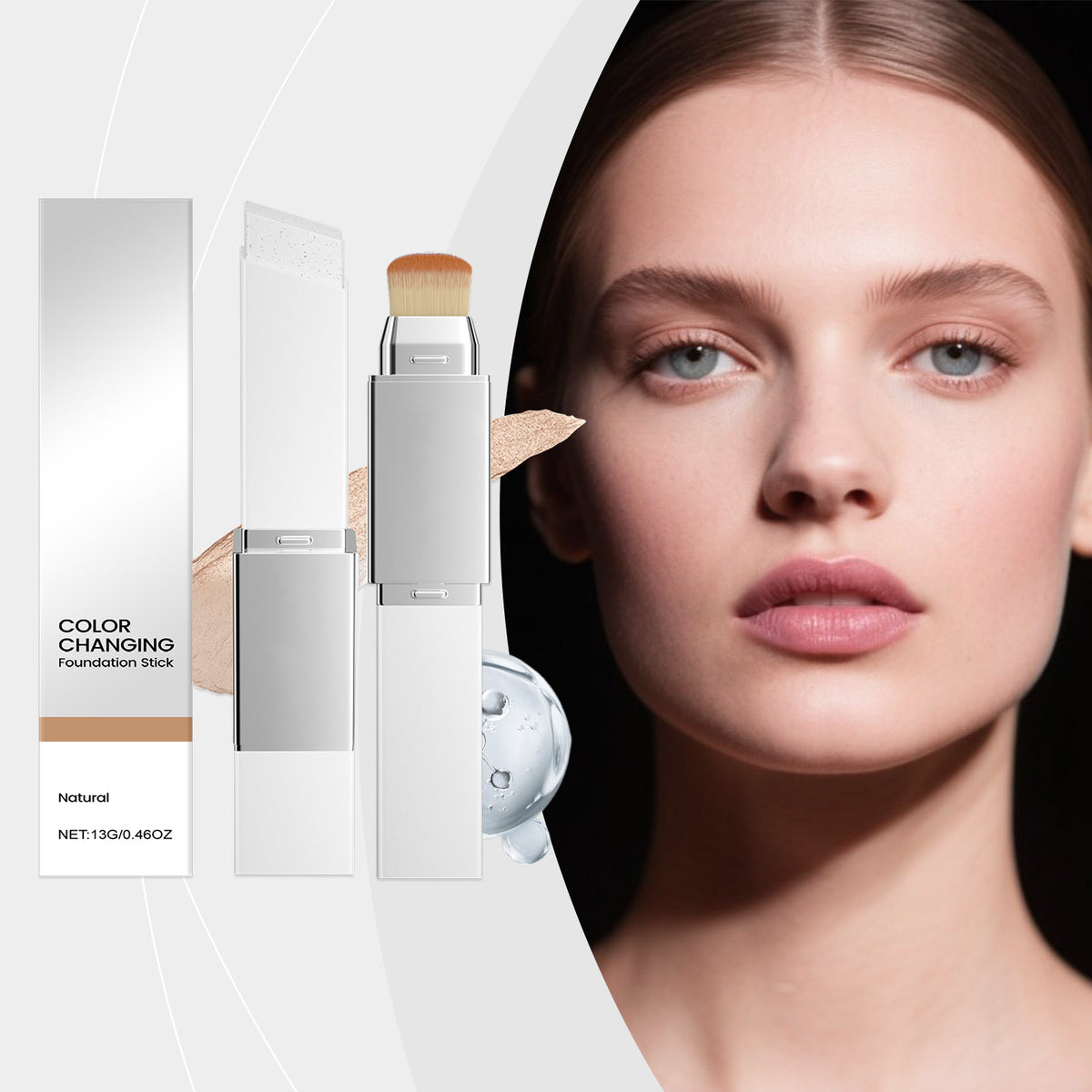 2-in-1 Color-Changing Foundation Stick 13g