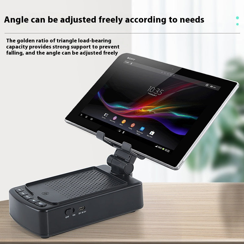Tablette multifonctionnelle et support de téléphone Audio compatible Bluetooth
