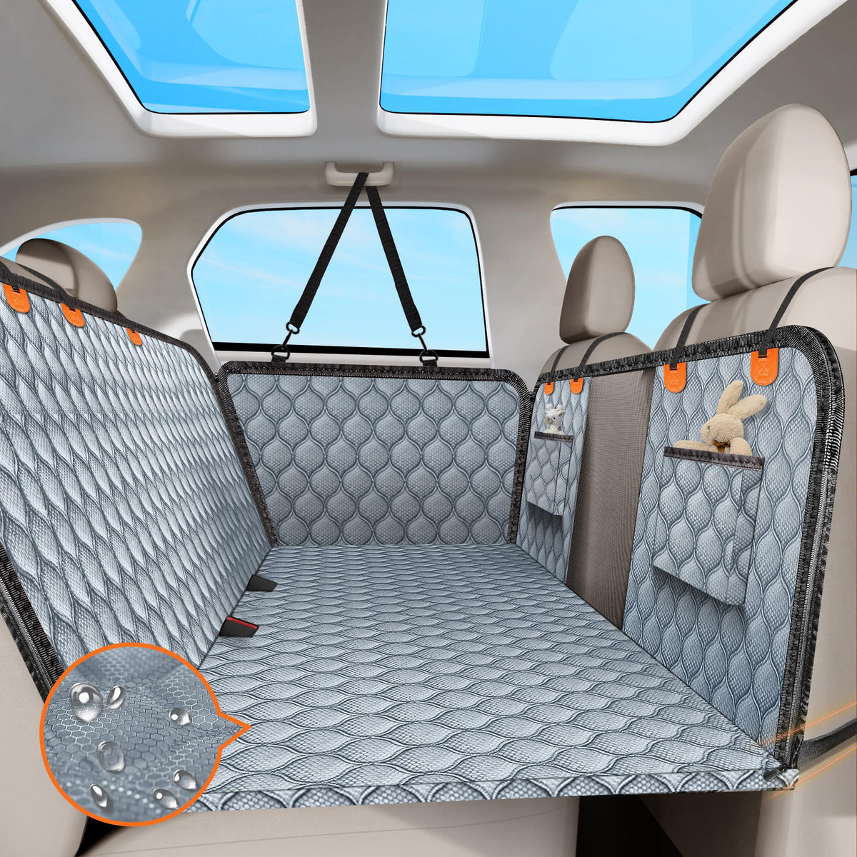Tapis de voiture allongé et allongé