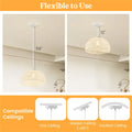 Feux pendentif pour ferme réglable en hauteur avec corde de suspension réglable