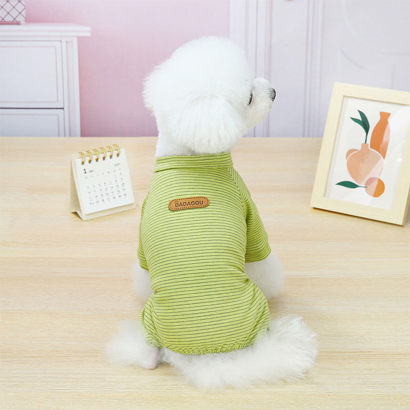 Pyjamas de pyjama pour petits chiens de Bichon VIP