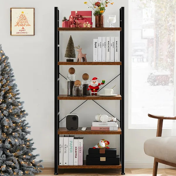 5-tier bookcase