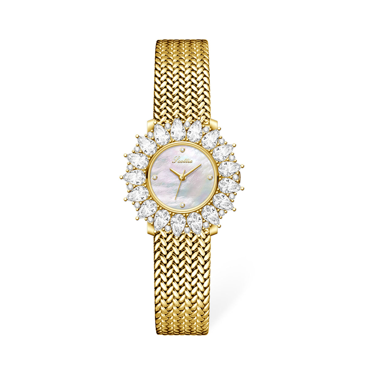 Montre diamant de luxe abordable pour femmes