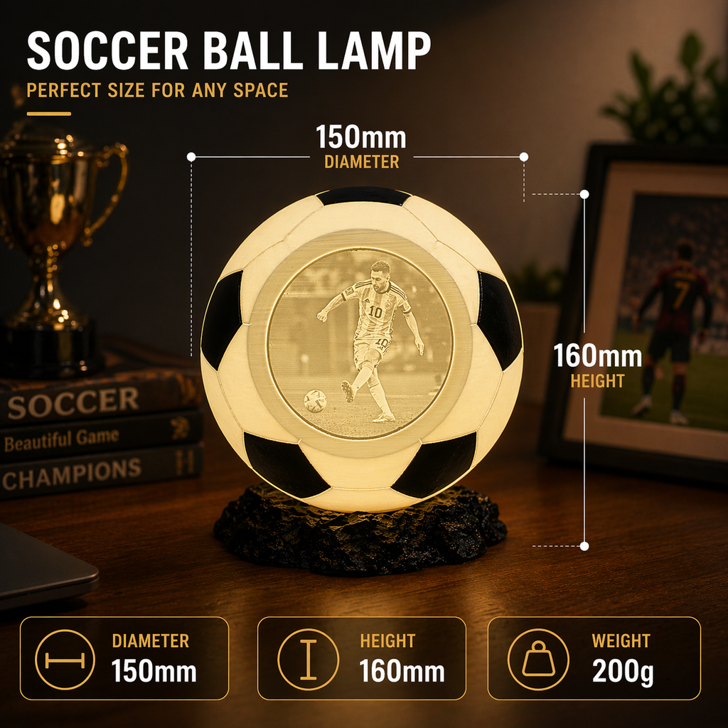 Lampe photo de football