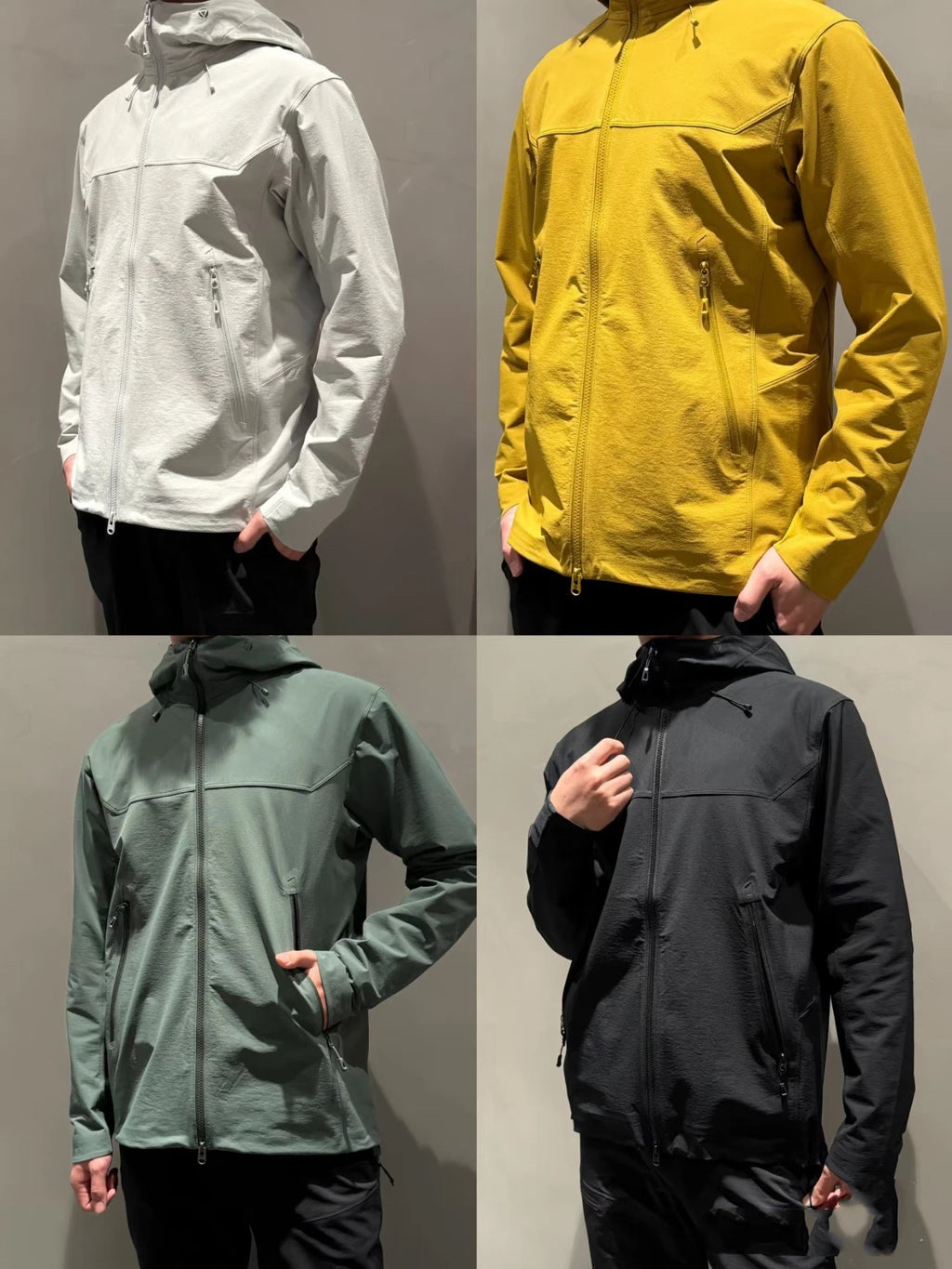 Veste à capuche pour hommes